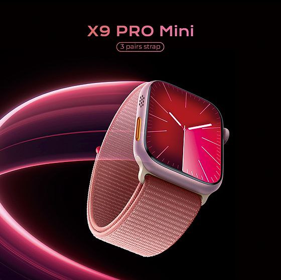 ساعت هوشمند X9 pro mini به همراه ۳ جفت بند، سفارش آلمان، اورجینال