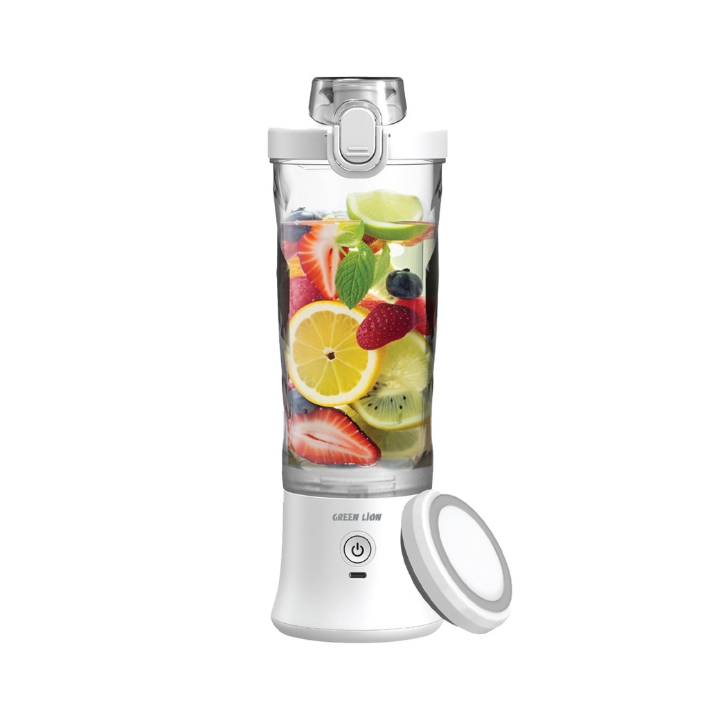 مخلوط‌ کن و شیکر شارژی ۶۰۰ میلی‌لیتر ۲۴۰ وات گرین لاین Green Lion Ultimate Blender 600mL