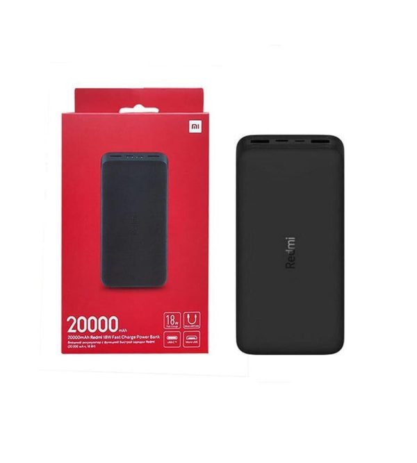 پاور بانک شیائومی مدل B200LZM ظرفیت 20000 (غیر فست)