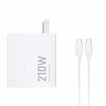 شارژر ۲۱۰ وات اصلی سرکارتنی شیائومی + کابل شارژر اصلی  Origenal Xiaomi 210w charger