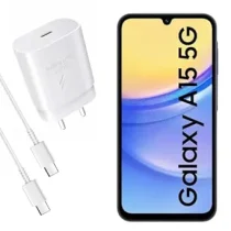 کابل شارژر اصلی سرکارتنی دو سر تایپ سی سامسونگ A15 | Origenal charger Samsung Galaxy A15 5G