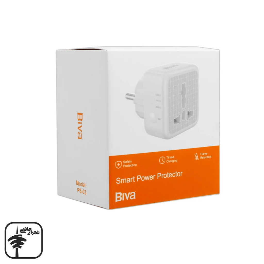 تبدیل مبدل سه به دو تایمر دار بیوا BIVA مدل PS-03 | Timer power converter
