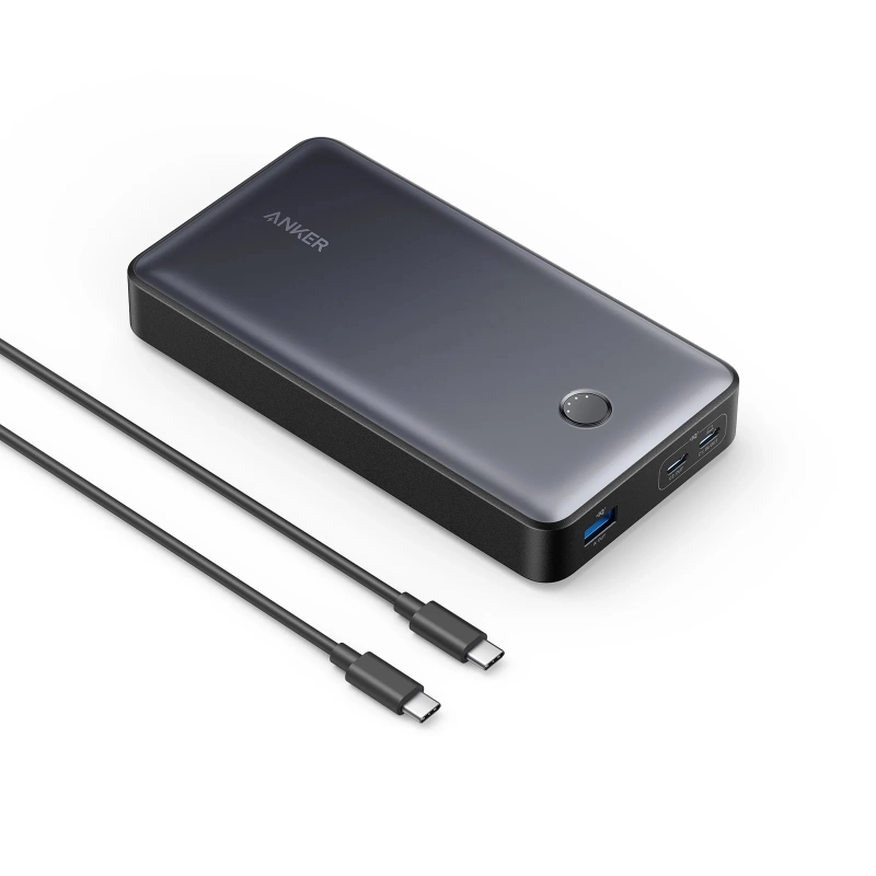 پاوربانک انکر مدل A1379 ظرفیت ۲۴۰۰۰ میلی آمپر با توان ۶۵ وات | POWER BANK ANKER 65w 24000ma